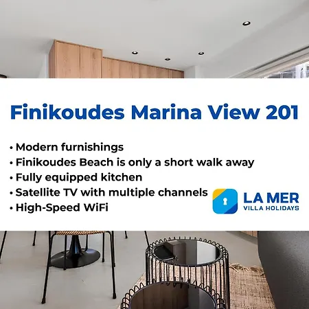 Finikoudes Marina View #201 Larnaka